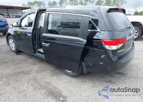 2016 Honda Odyssey Ex-L z USA, uszkodzony, nr VIN 5FNRL5H66GB122832